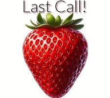 Garden hours 7-11am tomorrow due to heat!