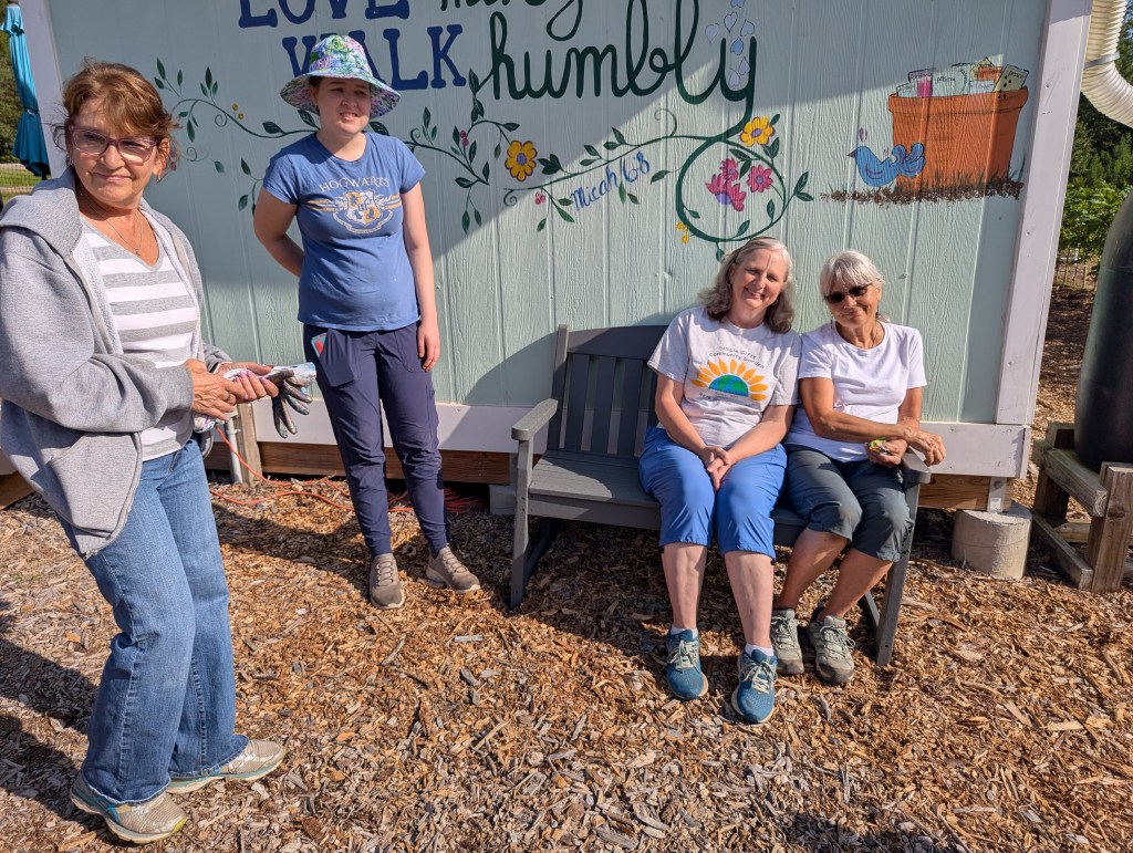 Our First Bench from Plastic Film Recycling