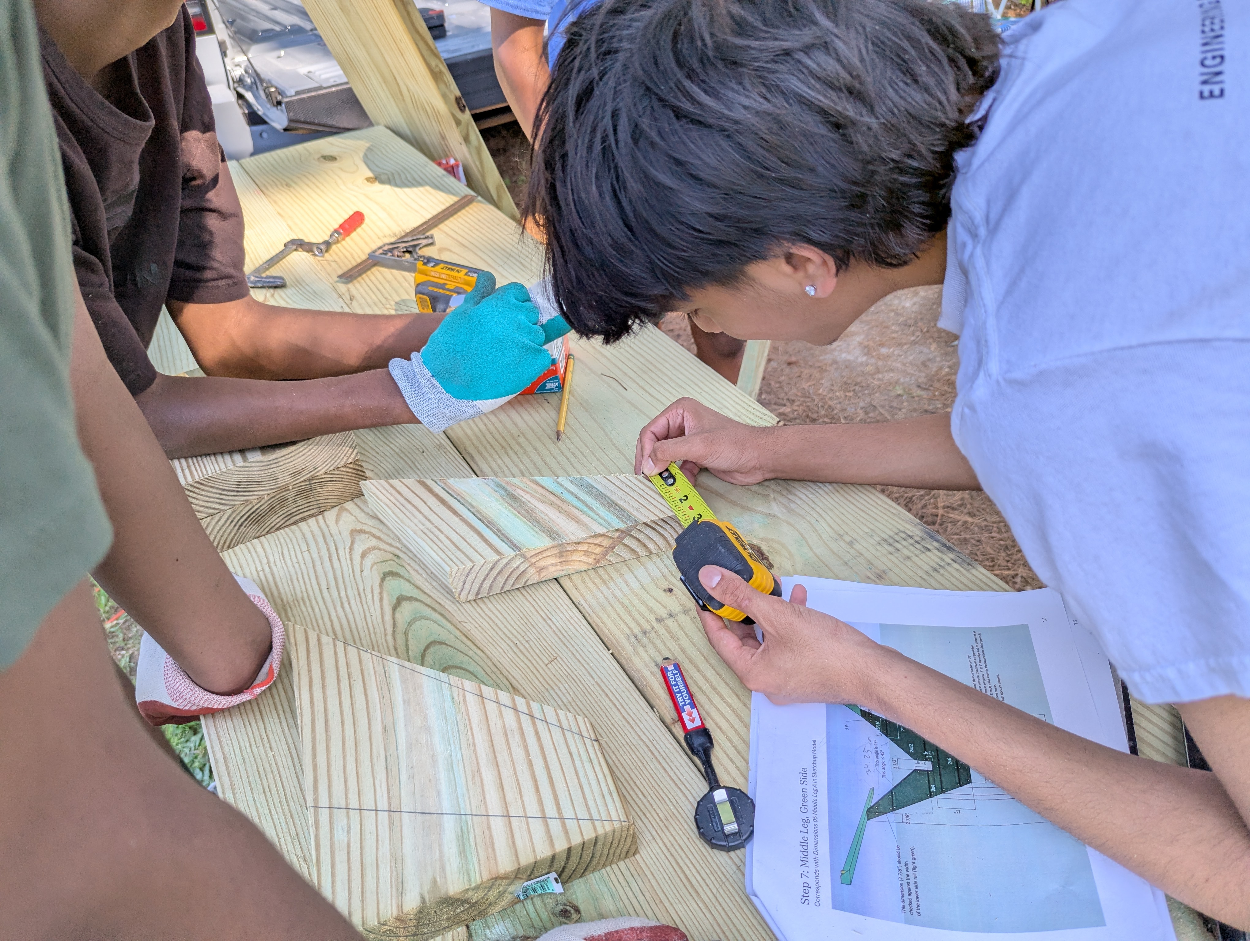 Accessible Garden Boxes Under Construction!