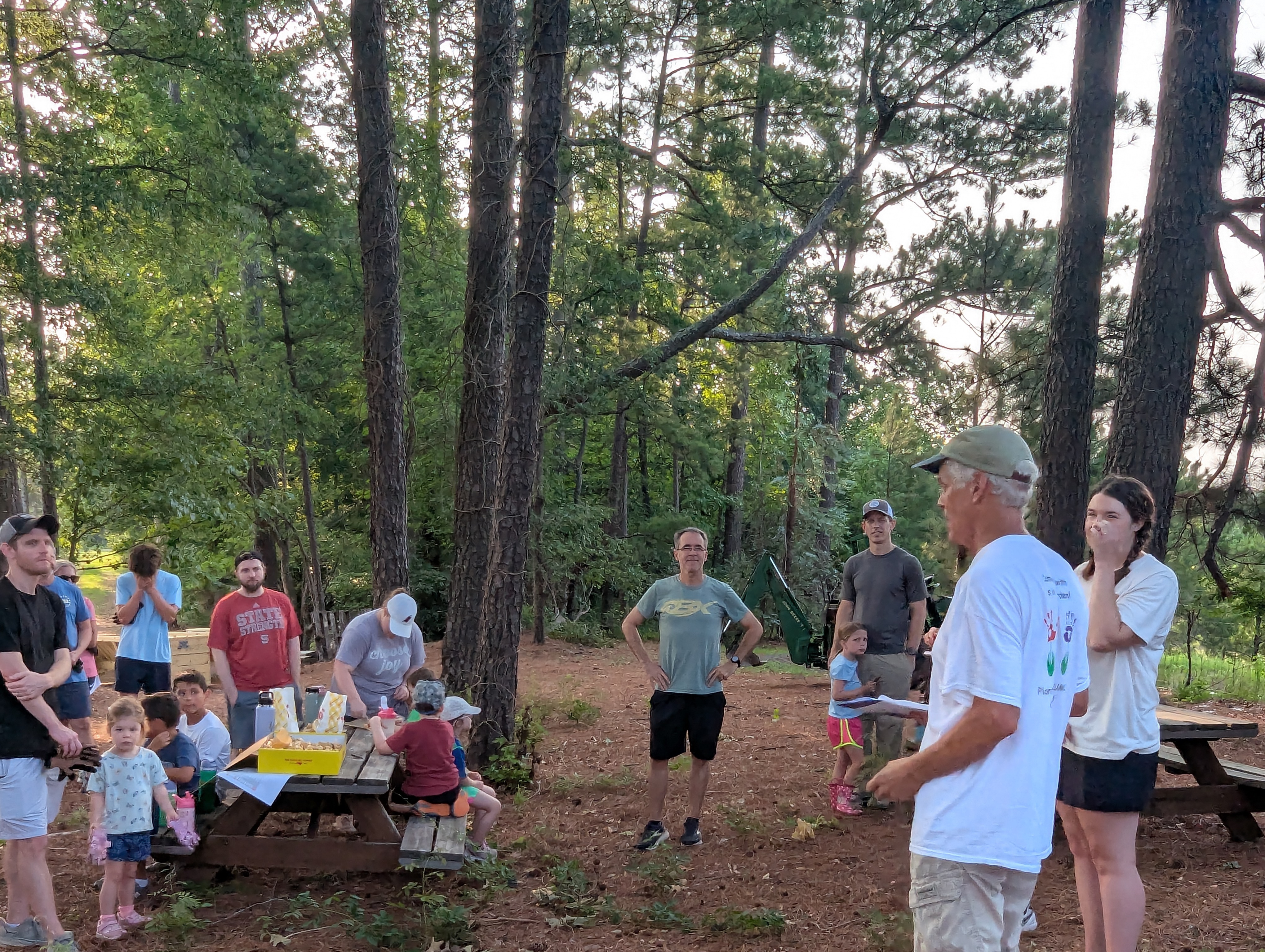 Welcoming Summit Church Volunteers to the Garden